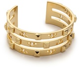 Thumbnail for your product : Tory Burch Stacked Logo Stud Cuff Bracelet