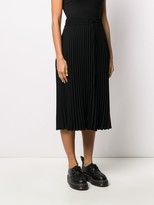 Thumbnail for your product : RED Valentino Pleated Midi Skirt