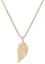 Thumbnail for your product : Jennifer Meyer Women's Leaf Pendant Necklace - Rose Gold