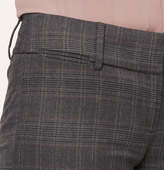 Thumbnail for your product : LOFT Plaid Trouser Leg Pants in Zoe Fit