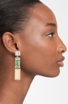 Thumbnail for your product : Kate Spade 'centro Tiles' Wood & Stone Linear Drop Earrings