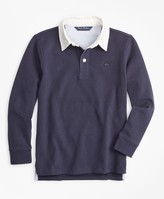 Thumbnail for your product : Brooks Brothers Boys Cotton Rugby Shirt