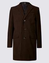 Thumbnail for your product : Marks and Spencer Pure Cotton Moleskin Revere Overcoat