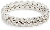 Thumbnail for your product : Shay 14k Gold Double Row Diamond Eternity Band
