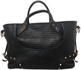 Thumbnail for your product : Balmain Black Leather Handbag
