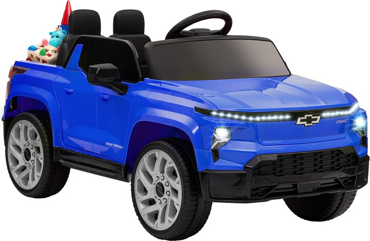 Qaba Chevrolet Silverado EV RST 12V Kids Electric Car w/ Remote