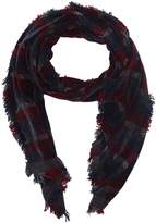 Thumbnail for your product : Faliero Sarti Chenille Viscose Blend Plaid Scarf