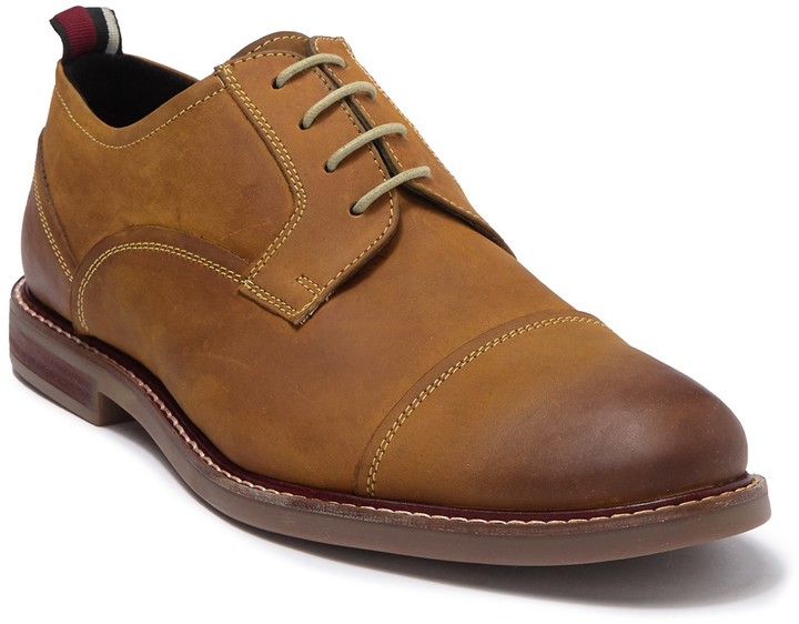 ben sherman brent plain toe leather derby
