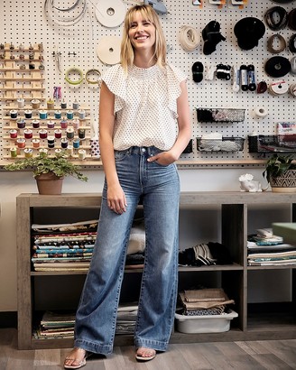 Wide leg lightweight jeans Clearance