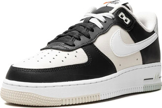 nike air force 1 lv8 trainers black silver white pine green silver