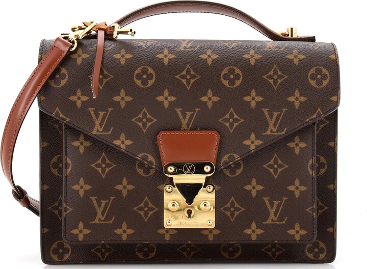 Louis Vuitton Saphir Epi Leather Monceau BB Bag - Yoogi's Closet