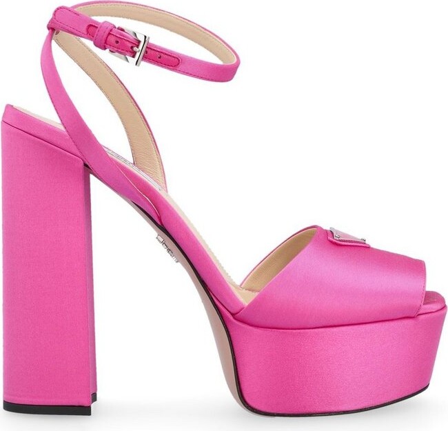 Prada Heels Pink | Shop The Largest Collection | ShopStyle