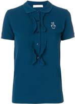 Thumbnail for your product : Peter Jensen frill trim polo shirt