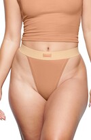 Thumbnail for your product : SKIMS Cotton Rib Thong
