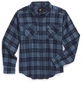 Thumbnail for your product : Quiksilver Flannel Plaid Shirt (Big Boys)