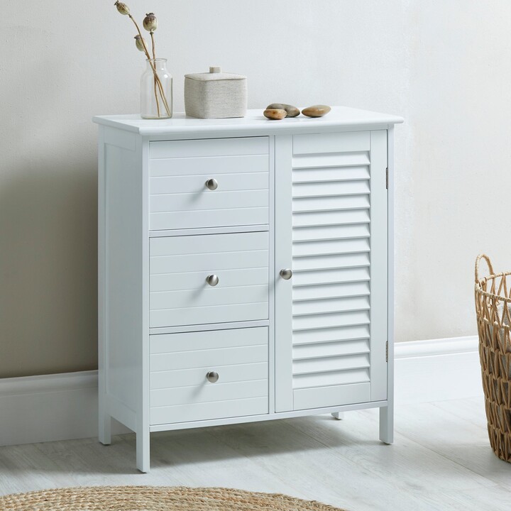 Dunelm Nautical 3 Drawer Unit White ShopStyle Chests