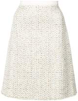 Thumbnail for your product : Giambattista Valli A-line tweed skirt