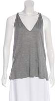 Thumbnail for your product : Haute Hippie Embellished Sleeveless Top Grey Embellished Sleeveless Top