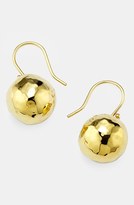 Thumbnail for your product : Ippolita 'Glamazon' 18k Gold Hammered Ball Drop Earrings