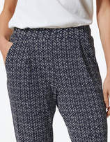 Thumbnail for your product : Marks and Spencer Chevron Jersey Peg Trousers