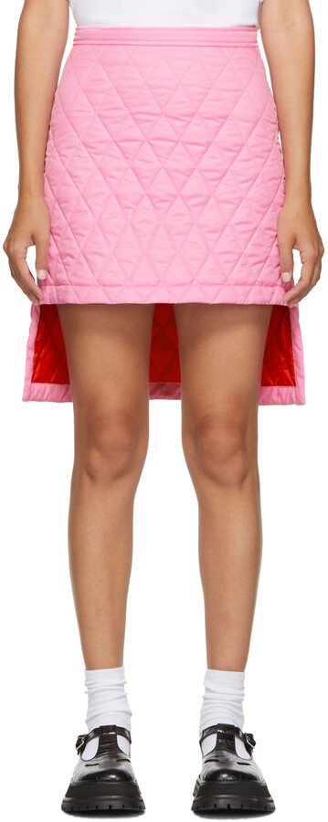 Pink Satin Mini Skirt | Shop the world's largest collection of 