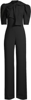 Thumbnail for your product : Black Halo Ara Bow Puff-Sleeve Jumpsuit
