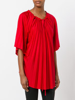 Thumbnail for your product : Balenciaga pleated blouse - women - Polyamide/Spandex/Elastane - 34
