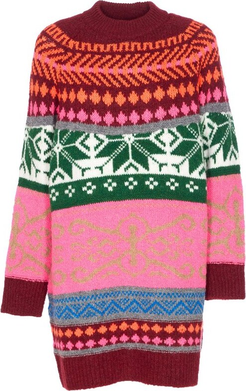 Essentiel Antwerp Patterned Knitted Dress