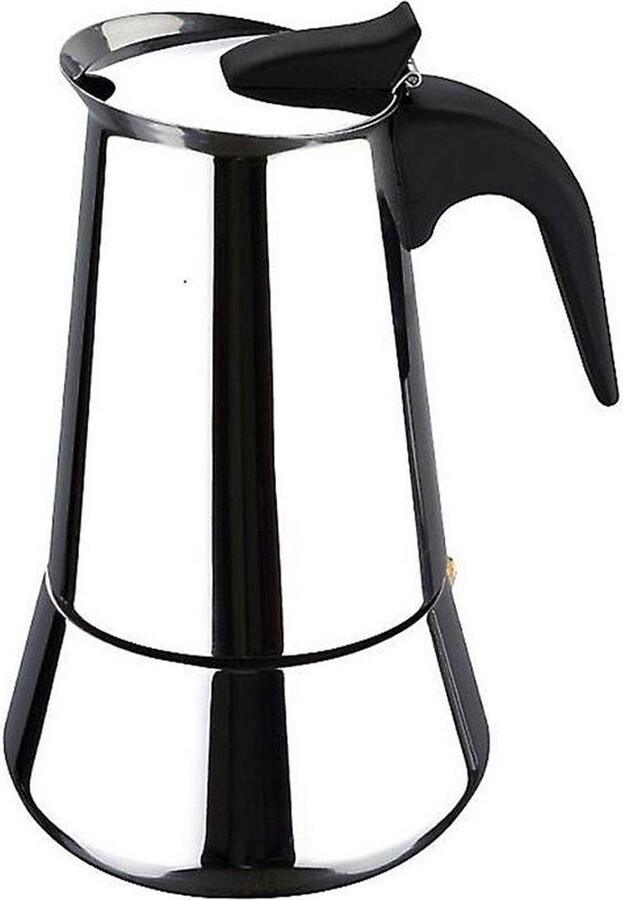 Bergner Espresso Barista Induction Stainless Steel Coffee Maker 6 Cups