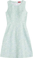 Thumbnail for your product : HUGO Embroidered Cotton-Blend Dress