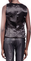 Thumbnail for your product : Lanvin Feather-Effect Sleeveless Top