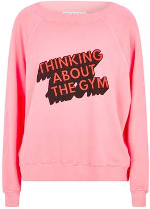 Wildfox Couture Thinking About The Gym Sweatshirt