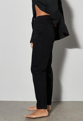 black high waisted jeans tall