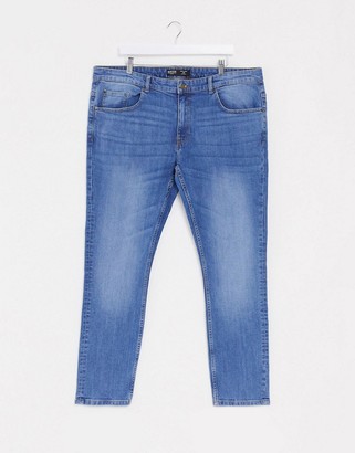 Burton Menswear Big & Tall jeans in bright blue