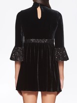 Thumbnail for your product : Miu Miu velvet sequinned dress