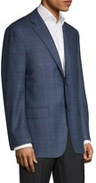 Thumbnail for your product : Canali Glen Check Wool, Cashmere & Alpaca Single-Breasted Jacket