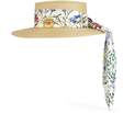 gucci papier hat with new flora ribbon