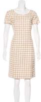 Thumbnail for your product : Oscar de la Renta Tweed Embellished Dress