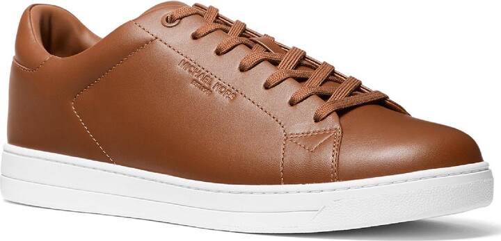 Nevada Brown Leather Men's Sneaker - İLVİ