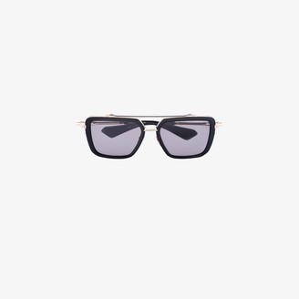 Dita Eyewear black Mach Seven aviator sunglasses