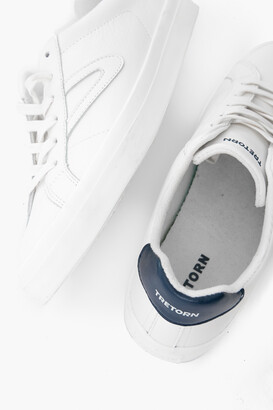 Tretorn mason leather sneakers clearance
