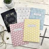 Thumbnail for your product : Equipment Nifty Print Designs A5 Recycled Gin Notebook
