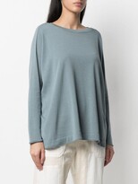 Thumbnail for your product : Malo Round-Neck Cotton Jumper