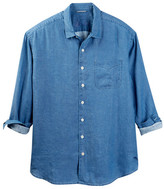 Thumbnail for your product : Tommy Bahama Sea Glass Linen Sport Shirt (Big & Tall)