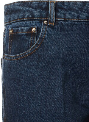 Nina Ricci Straight Cotton Denim Jeans