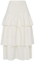 Thumbnail for your product : Theory Tiered Midi Skirt