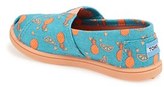 Thumbnail for your product : Toms 'Classic Tiny - Orange & Pineapple' Slip-On (Baby, Walker & Toddler)