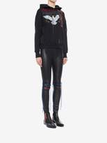 Thumbnail for your product : Alexander McQueen Whip-Stitched Leather Leggings
