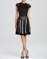 Thumbnail for your product : ABS by Allen Schwartz Dress - Cap Sleeve Metallic Skirt