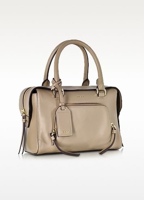DKNY Greenwich Leather Small Satchel Bag